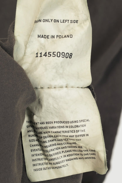 Rundholz Dip Brown Cotton Mesh & Jersey Midi Dress