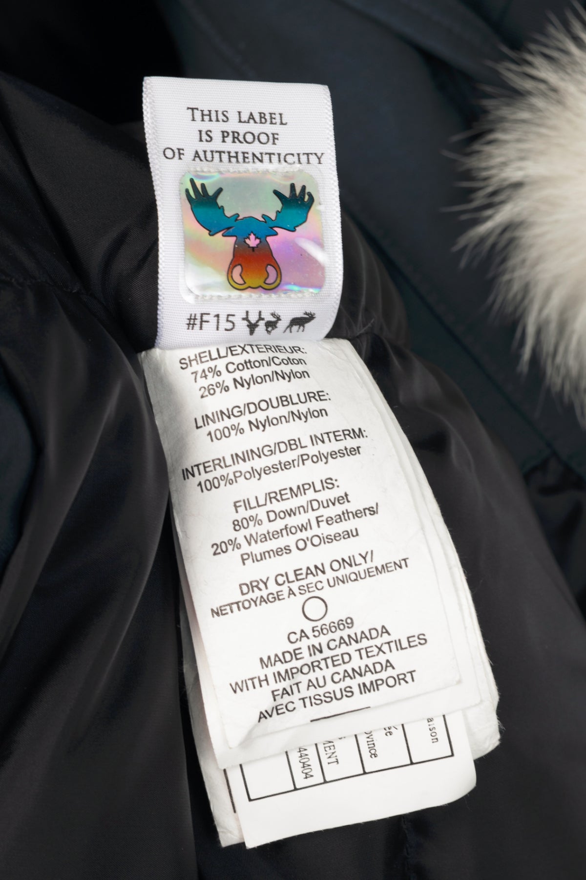 Moose Knuckles Stirling Navy Fox-Fur-Trim Hooded Parka