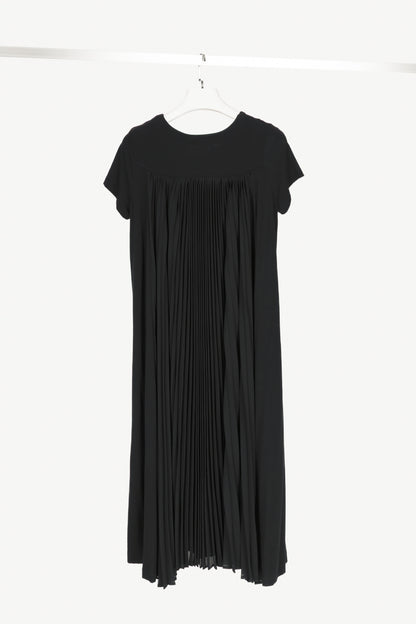 Rundholz Black Label Black Pleat-Back T-Shirt Dress