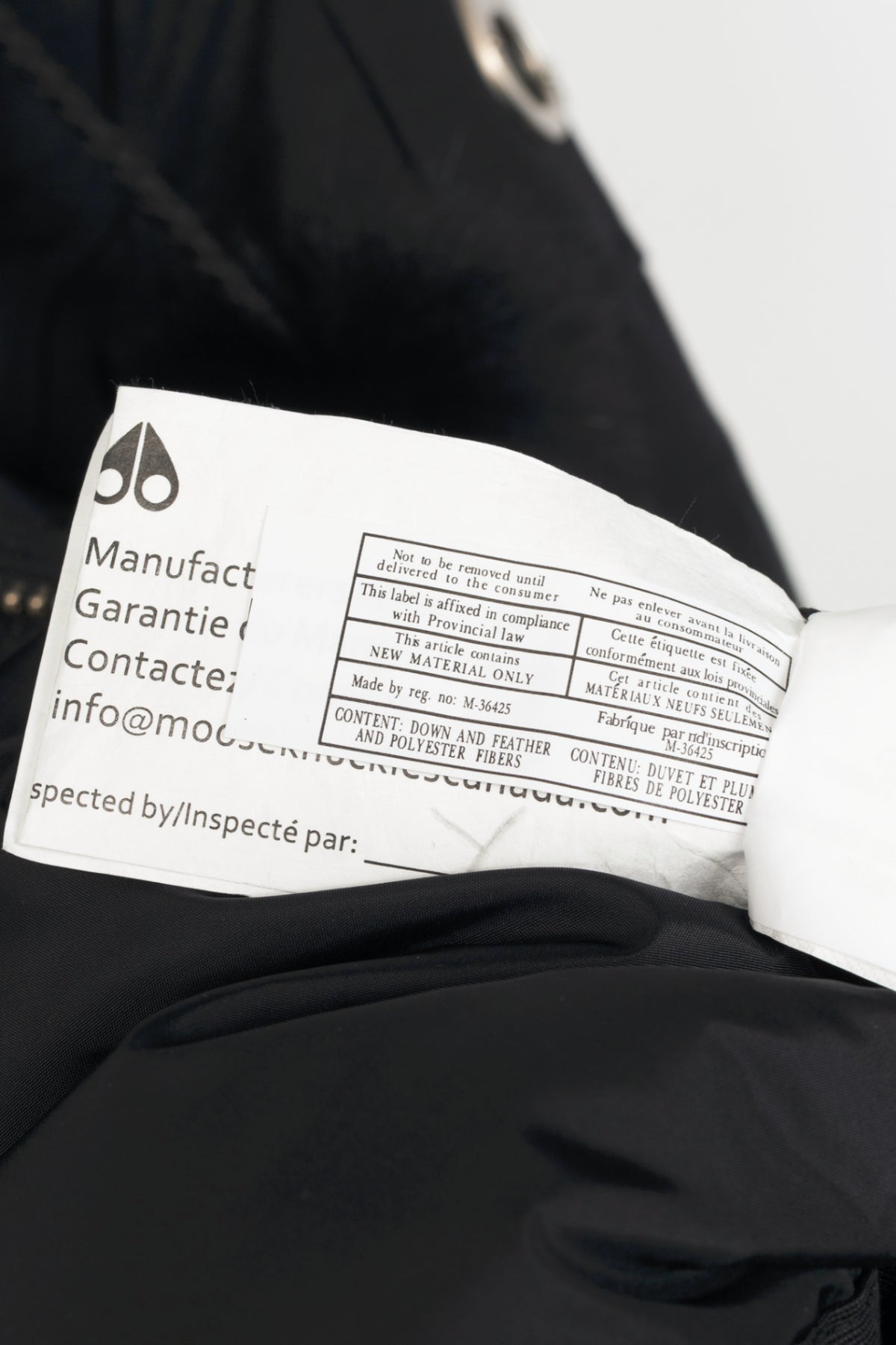 Moose Knuckles Stirling Black Fox-Fur-Trim Hooded Parka