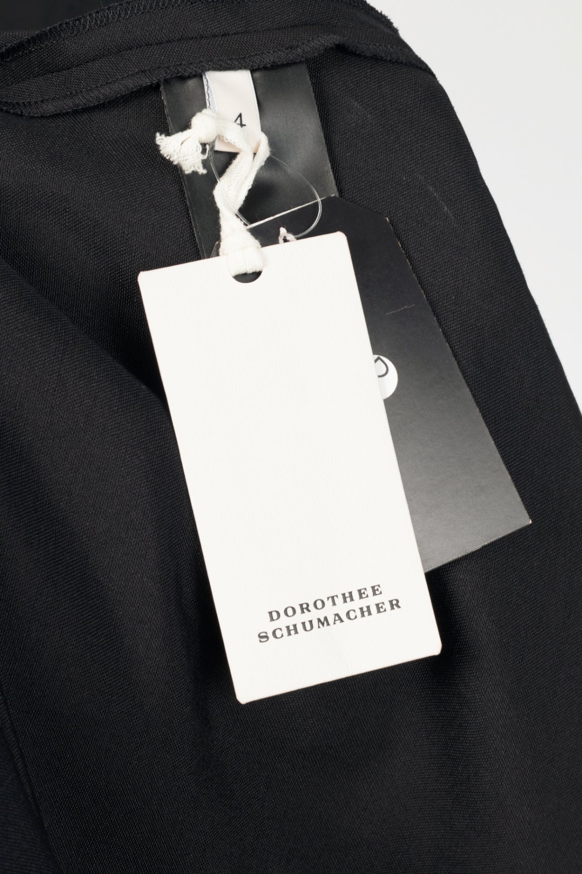 Dorothee Schumacher Summer Cruise Black Embellished Linen-Blend Maxi Dress