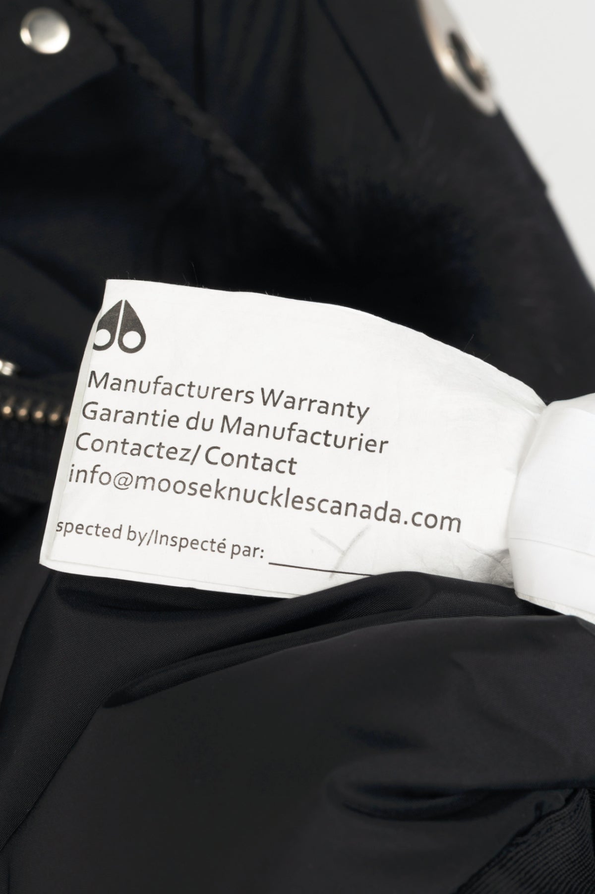 Moose Knuckles Stirling Black Fox-Fur-Trim Hooded Parka