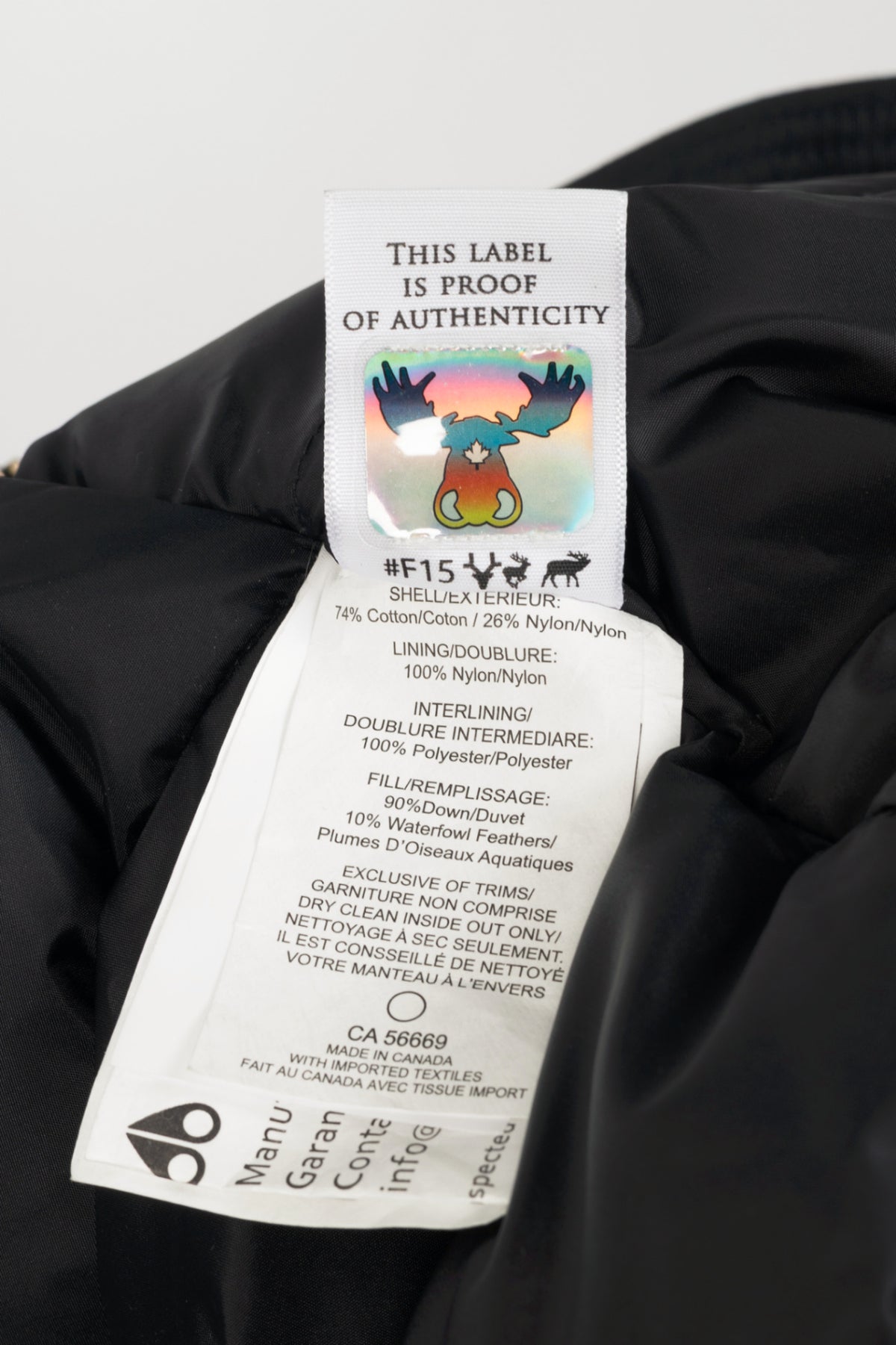 Moose Knuckles Stirling Black Fox-Fur-Trim Hooded Parka