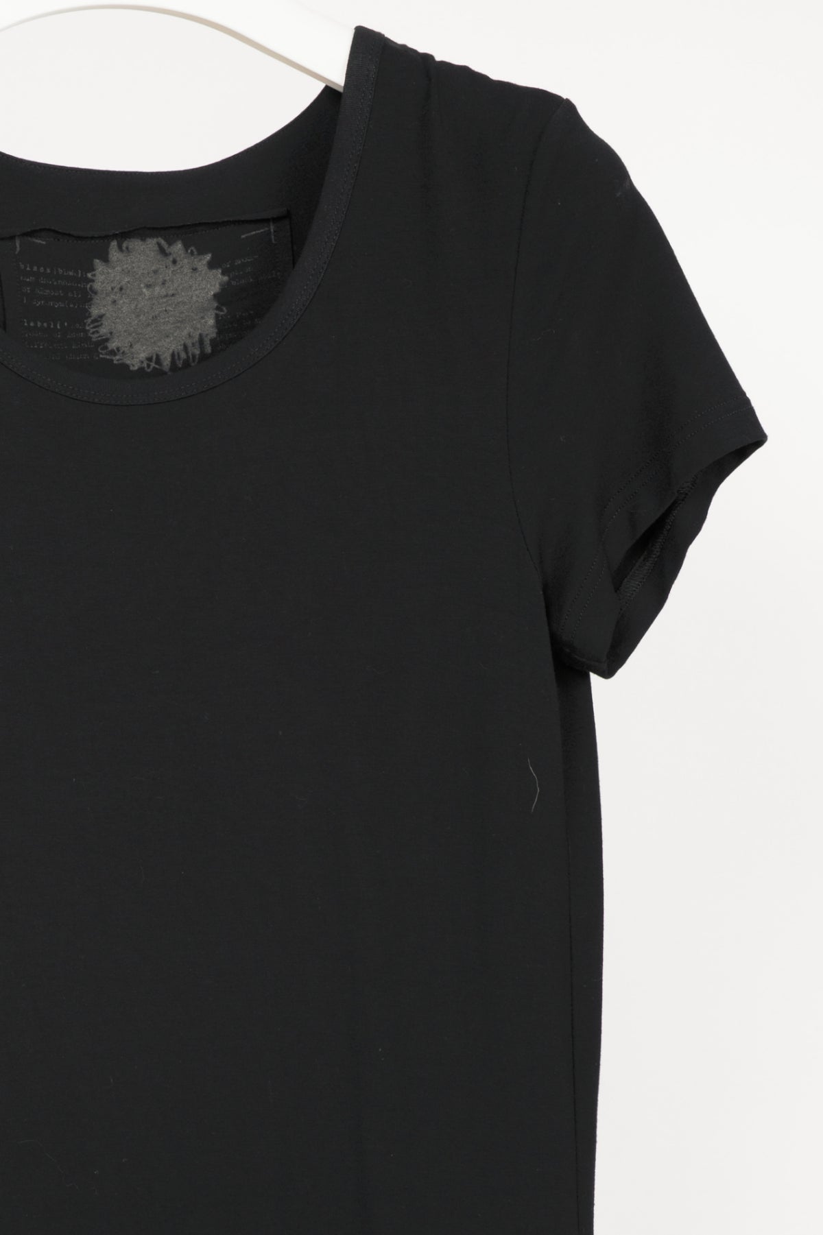 Rundholz Black Label Black Pleat-Back T-Shirt Dress