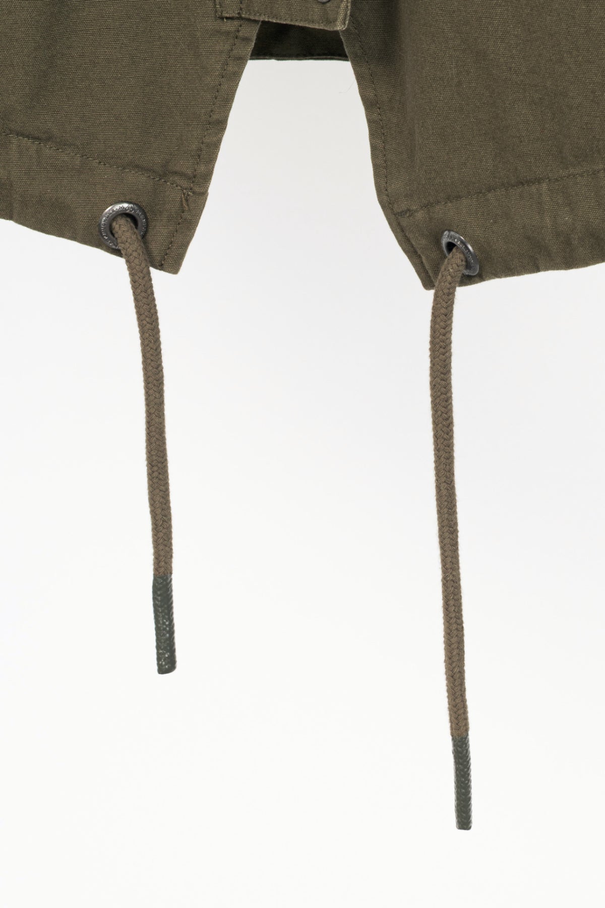 Moose Knuckles Green Cotton-Twill Fur-Hood Zip Parka