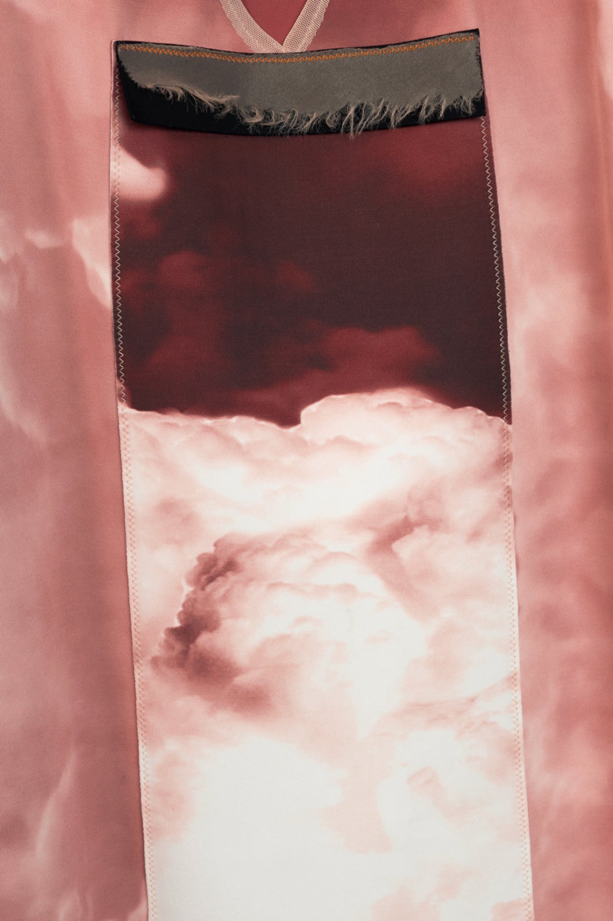 Marie Saint Pierre Sanibel Sky Red & Rosatre Printed Scuba Dress