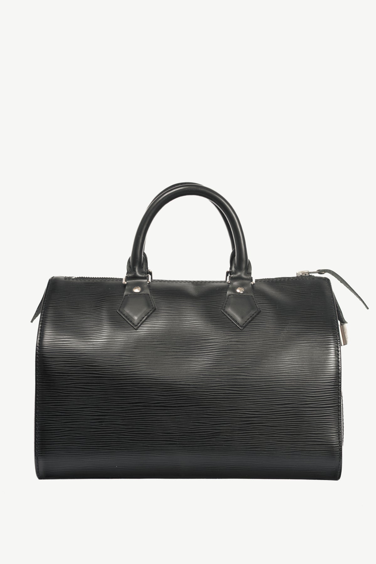 Louis Vuitton Speedy 30 Black Epi Leather Boston Bag