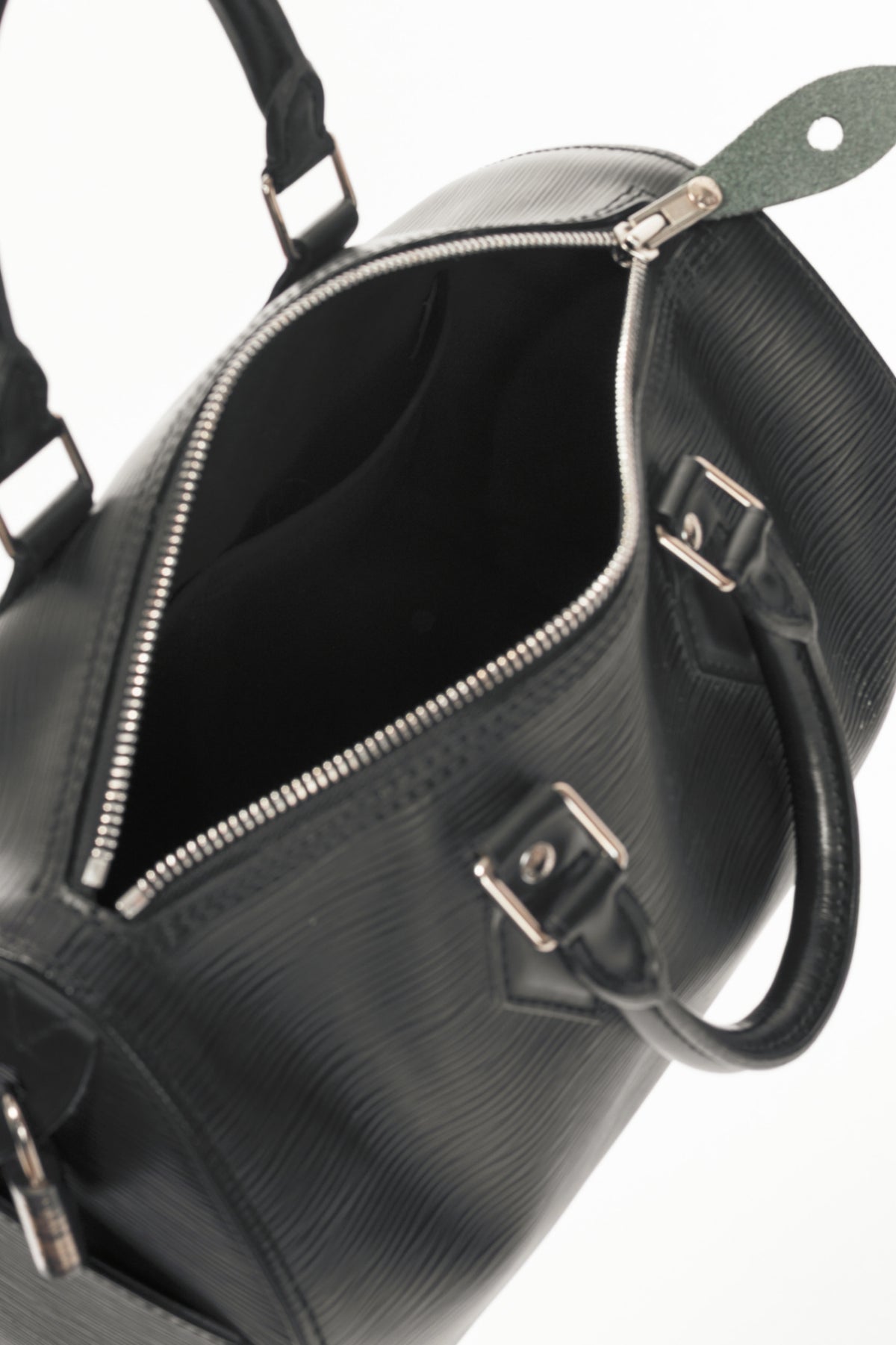 Louis Vuitton Speedy 30 Black Epi Leather Boston Bag