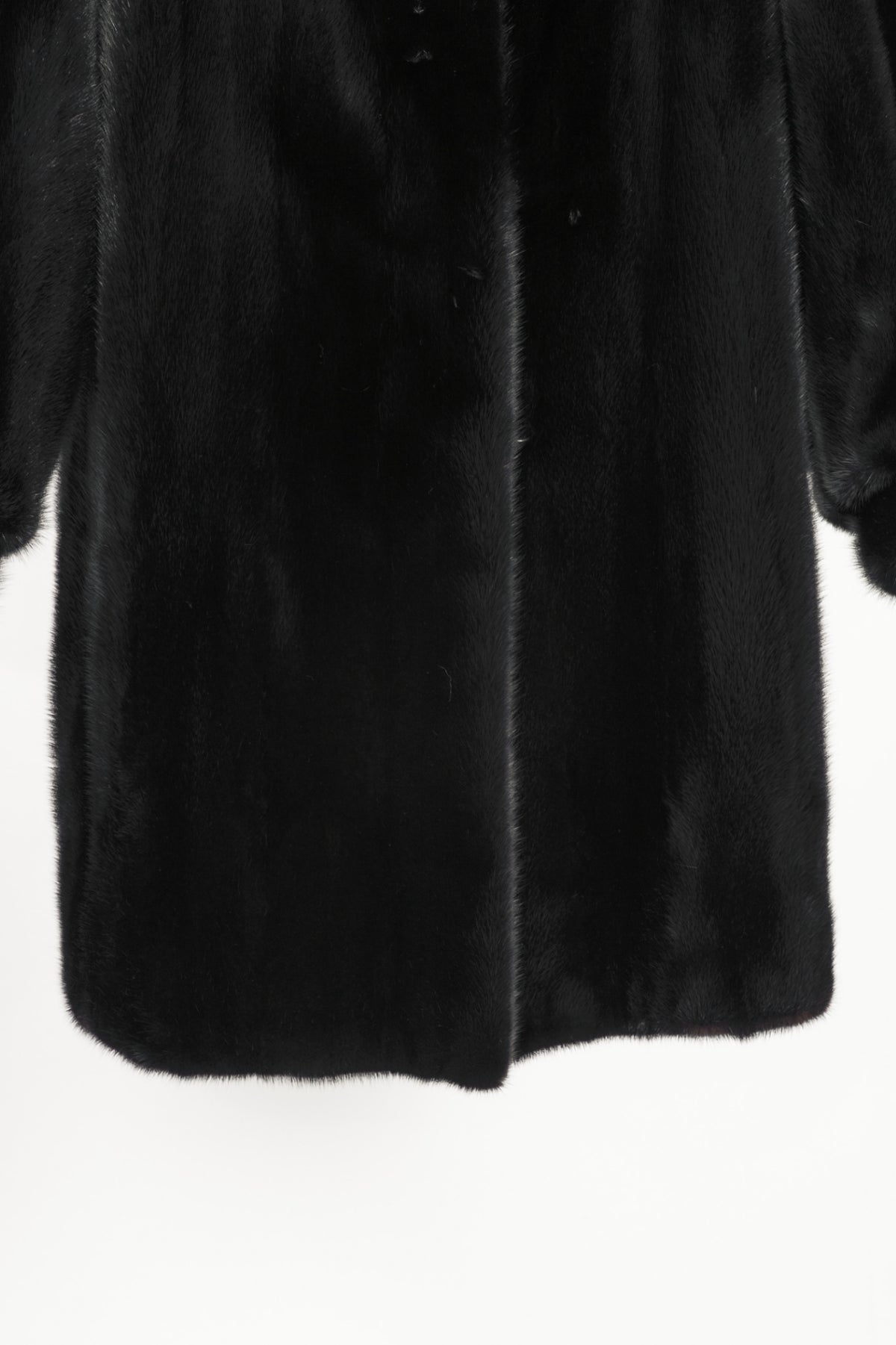 Osfur Black Mink Fur Coat