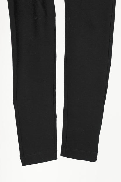 Toteme Black Viscose-Blend Leggings
