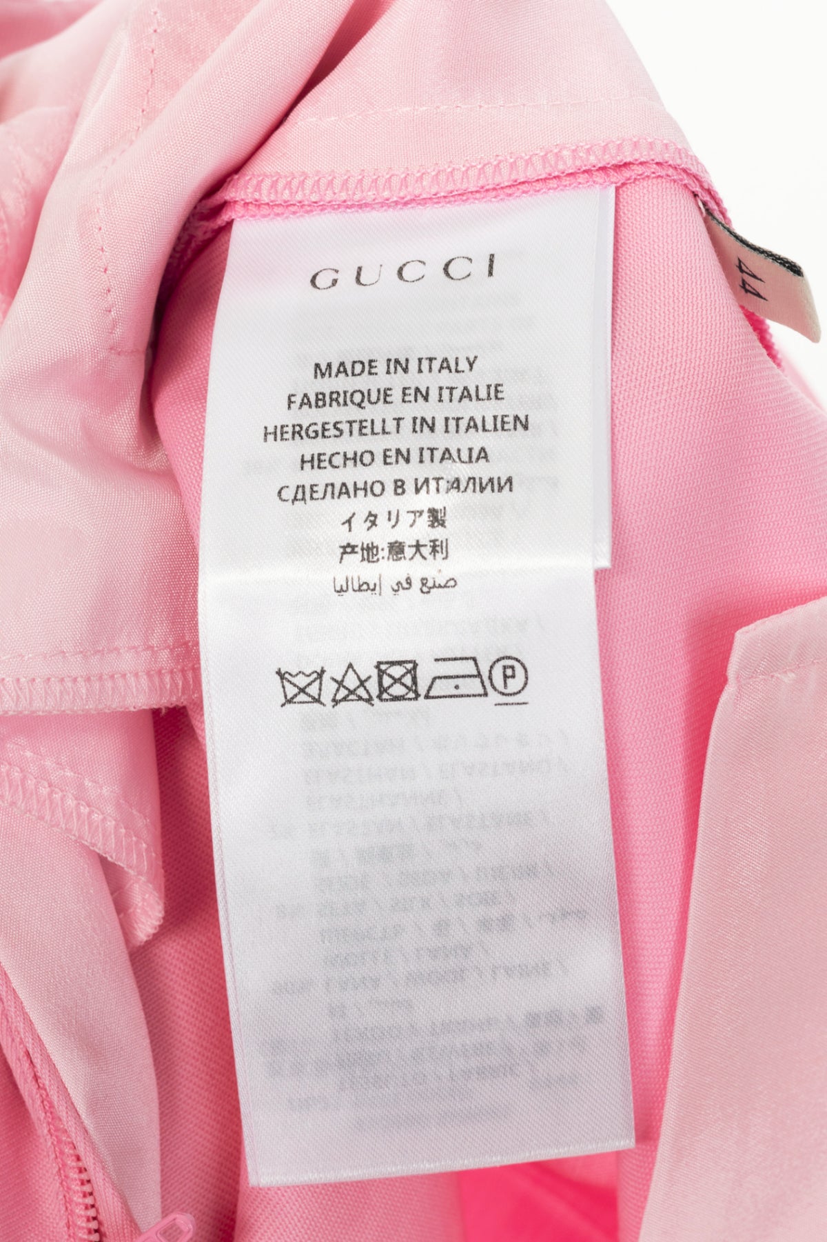Gucci Pink Wool-Blend Twill Straight-Leg Trousers