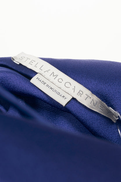 Stella McCartney Purple Satin Midi Slip Dress