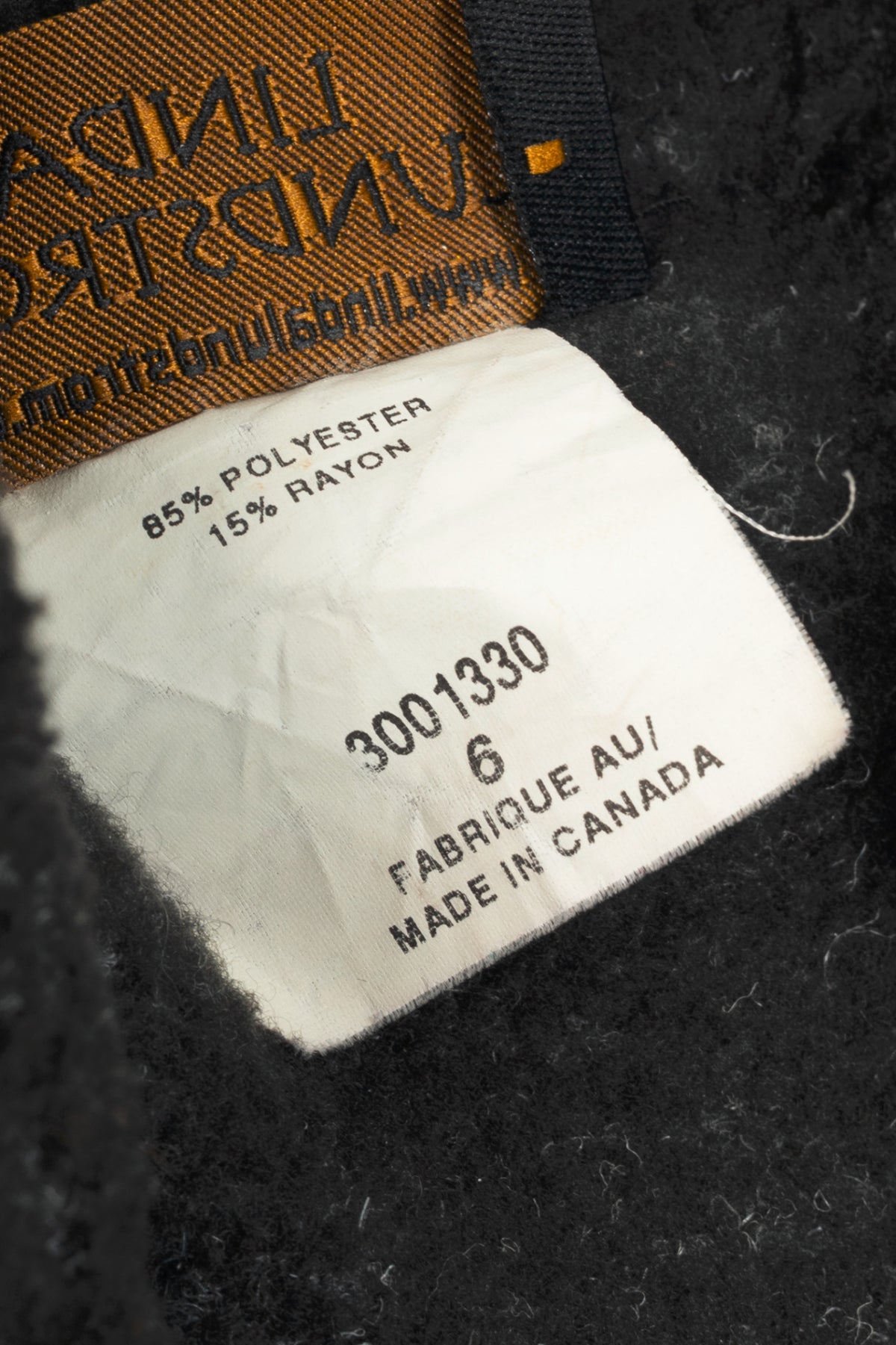 Linda Lundstrom Grey Fleece Embroidered Buttoned Coat