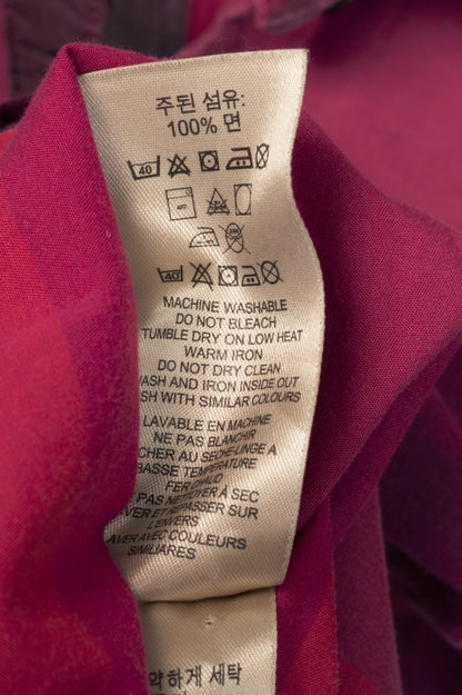Burberry Brit Pink Check Cotton-Poplin Buttoned Tunic