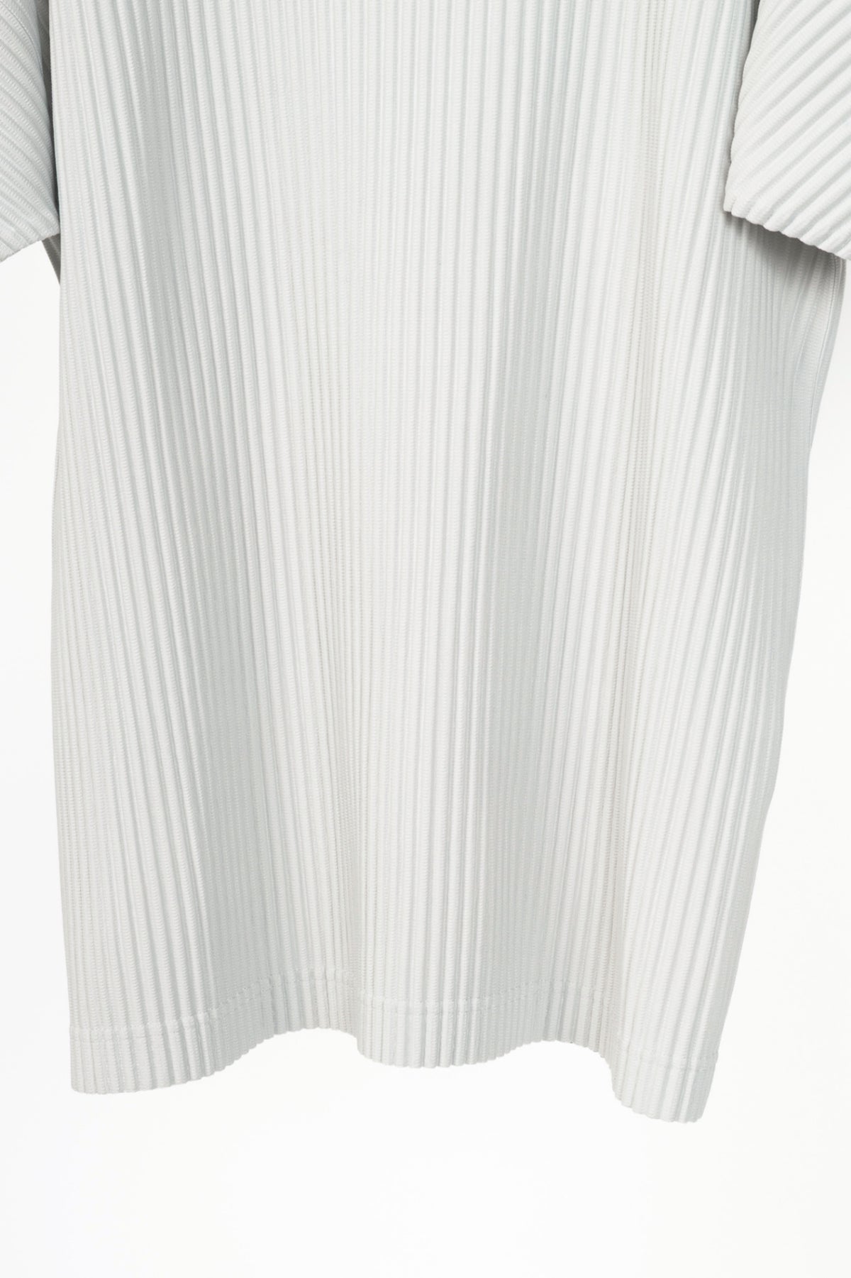Homme Plisse Issey Miyake Grey Pleated T-Shirt