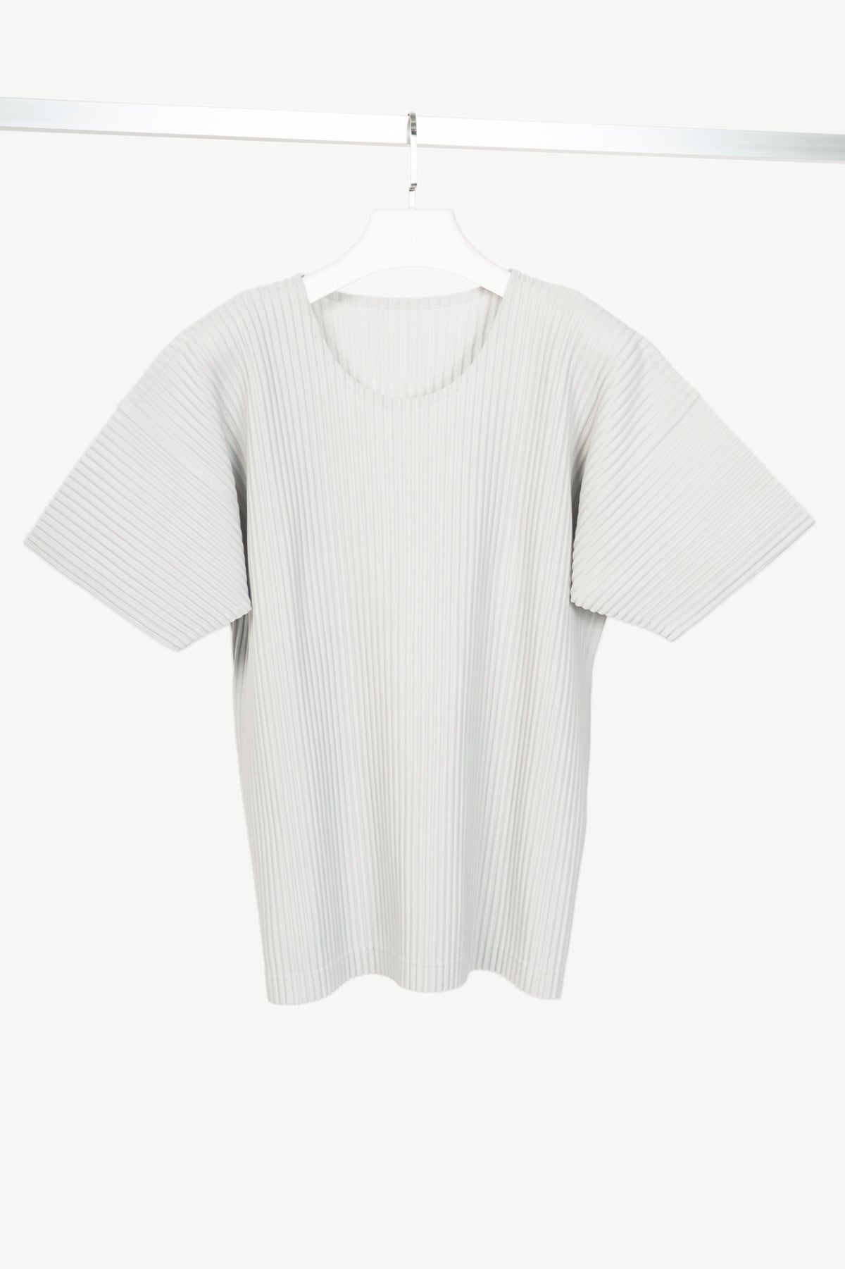 Homme Plisse Issey Miyake Grey Pleated T-Shirt