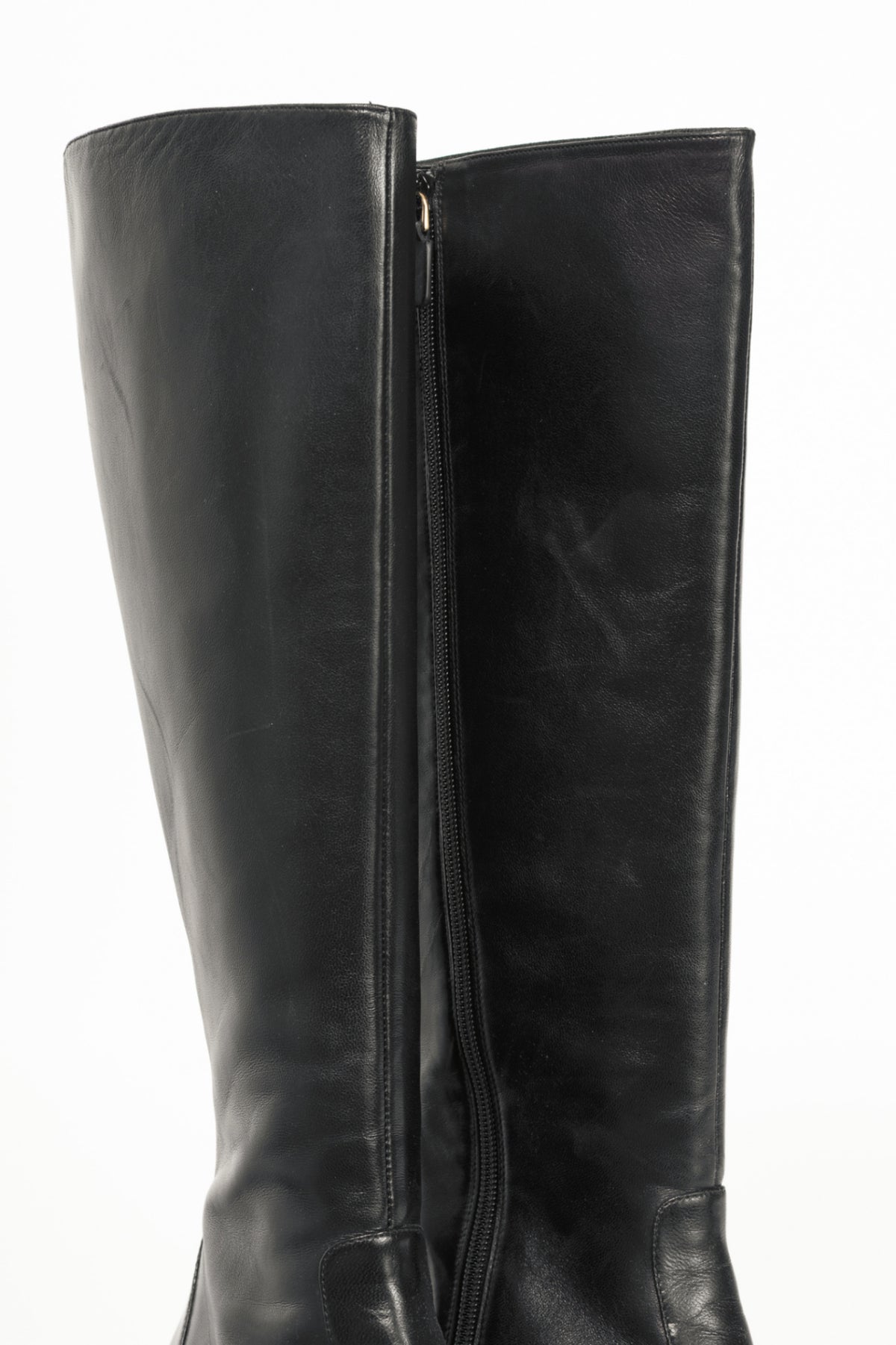Stuart Weitzman Yuliana 60 Black Dress Nappa Knee-High Boots