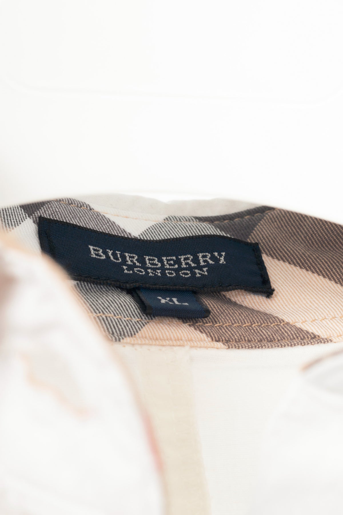 Burberry White Cotton-Poplin Utility Mini Shirt Dress
