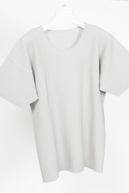 Homme Plisse Issey Miyake Grey Pleated T-Shirt