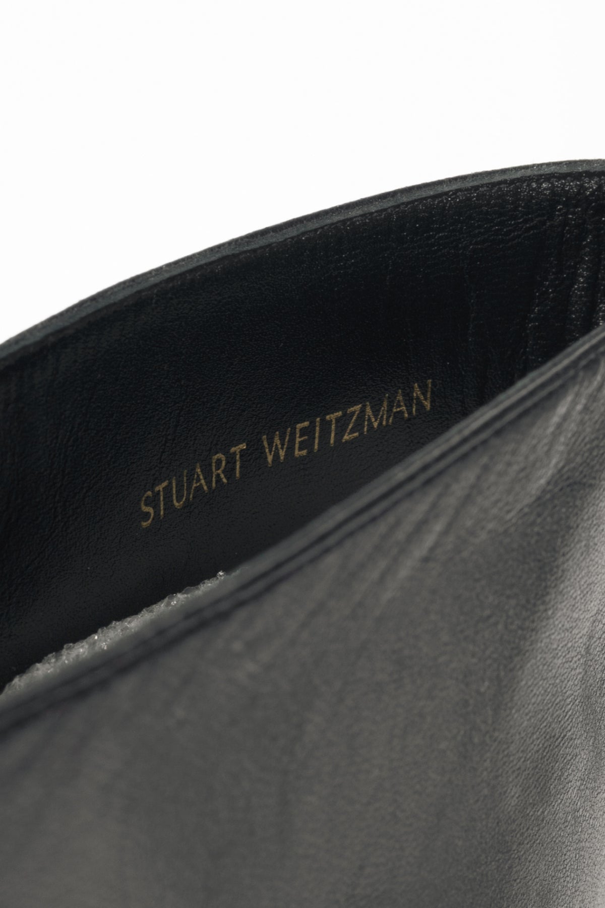 Stuart Weitzman Yuliana 60 Black Dress Nappa Knee-High Boots