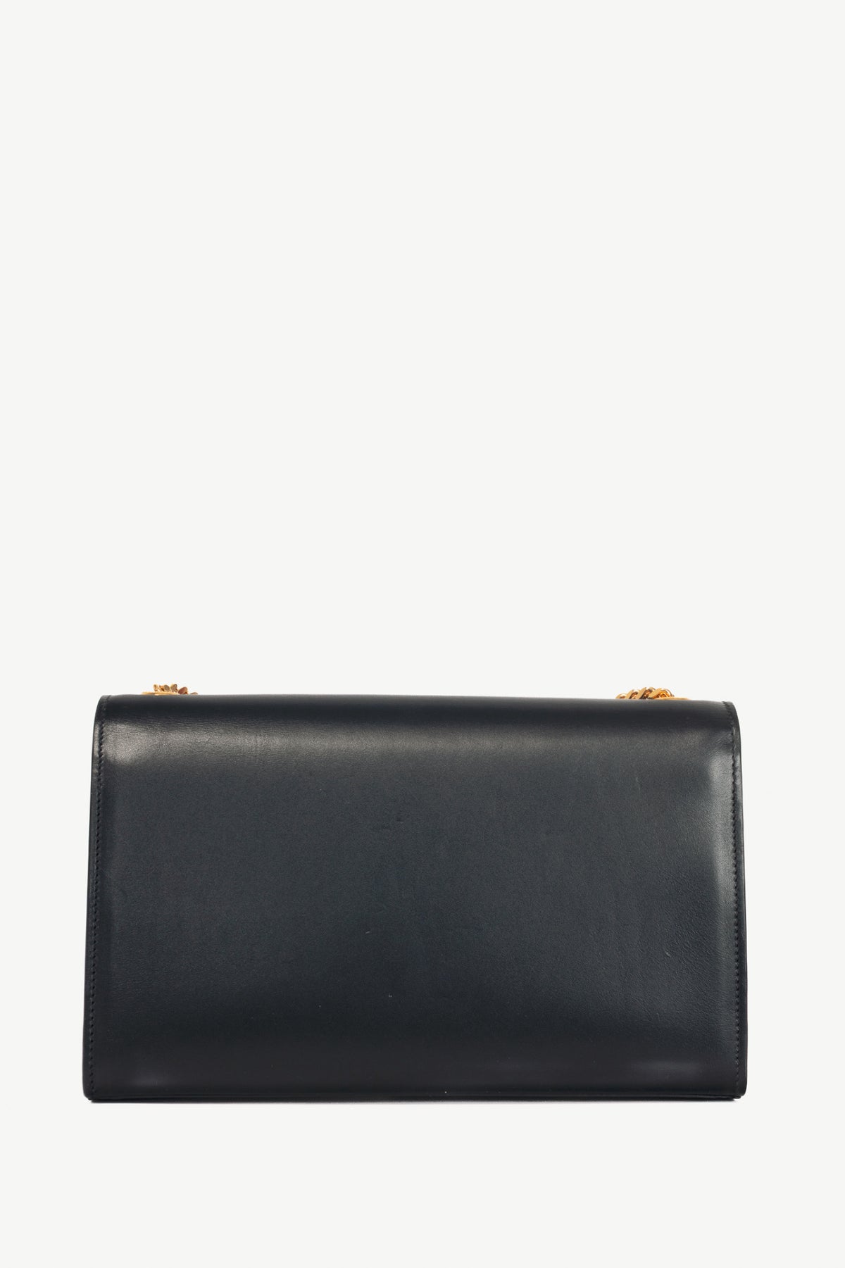 Saint Laurent Kate Medium Nero Leather YSL Monogramme Shoulder Bag