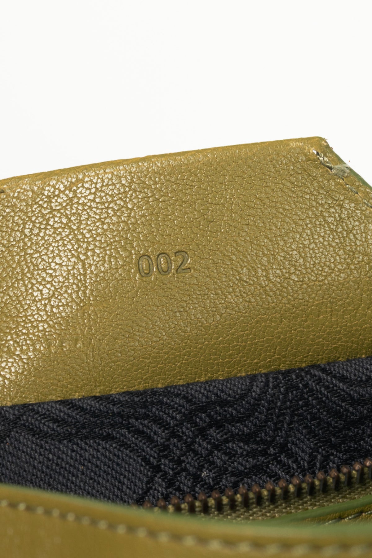 Proenza Schouler PS 1 Pouch Green Leather Crossbody