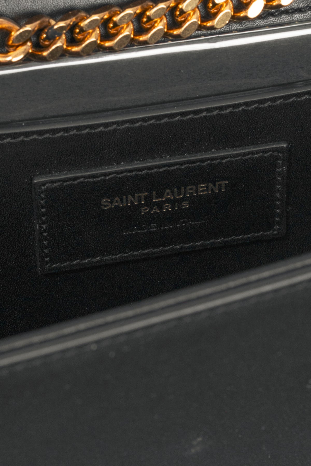 Saint Laurent Kate Medium Nero Leather YSL Monogramme Shoulder Bag