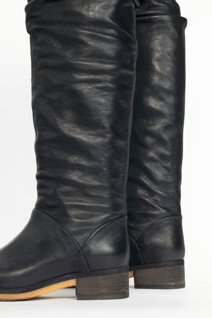 See by Chloe scrunch knee over the knee boots