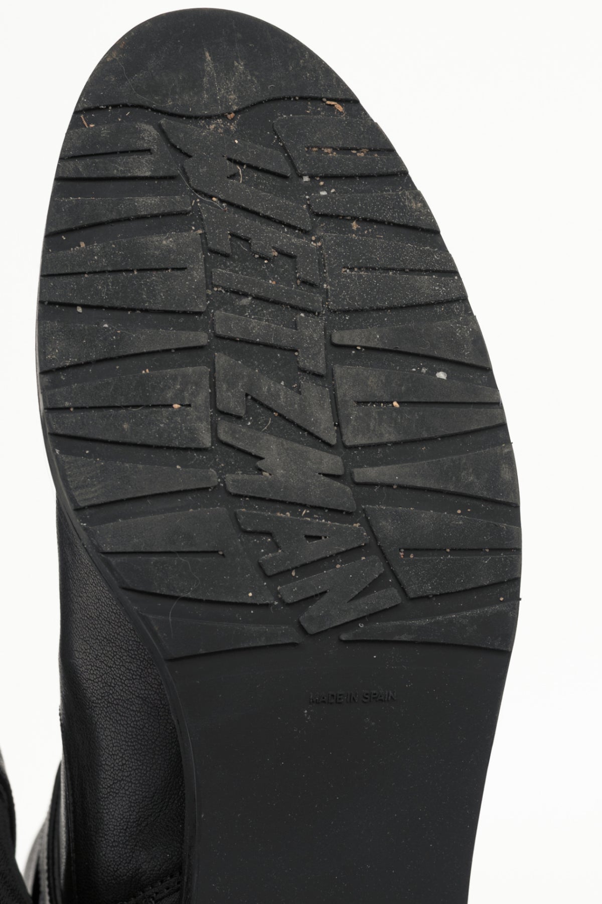 Stuart Weitzman Walkin Black Vecchio Nappa Buckled Ankle Boots