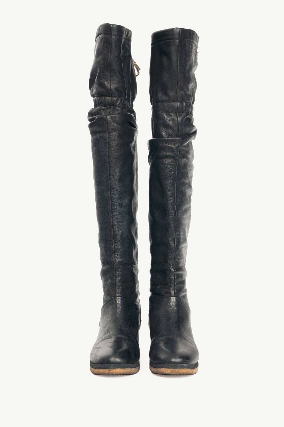See by Chloe scrunch knee over the knee boots