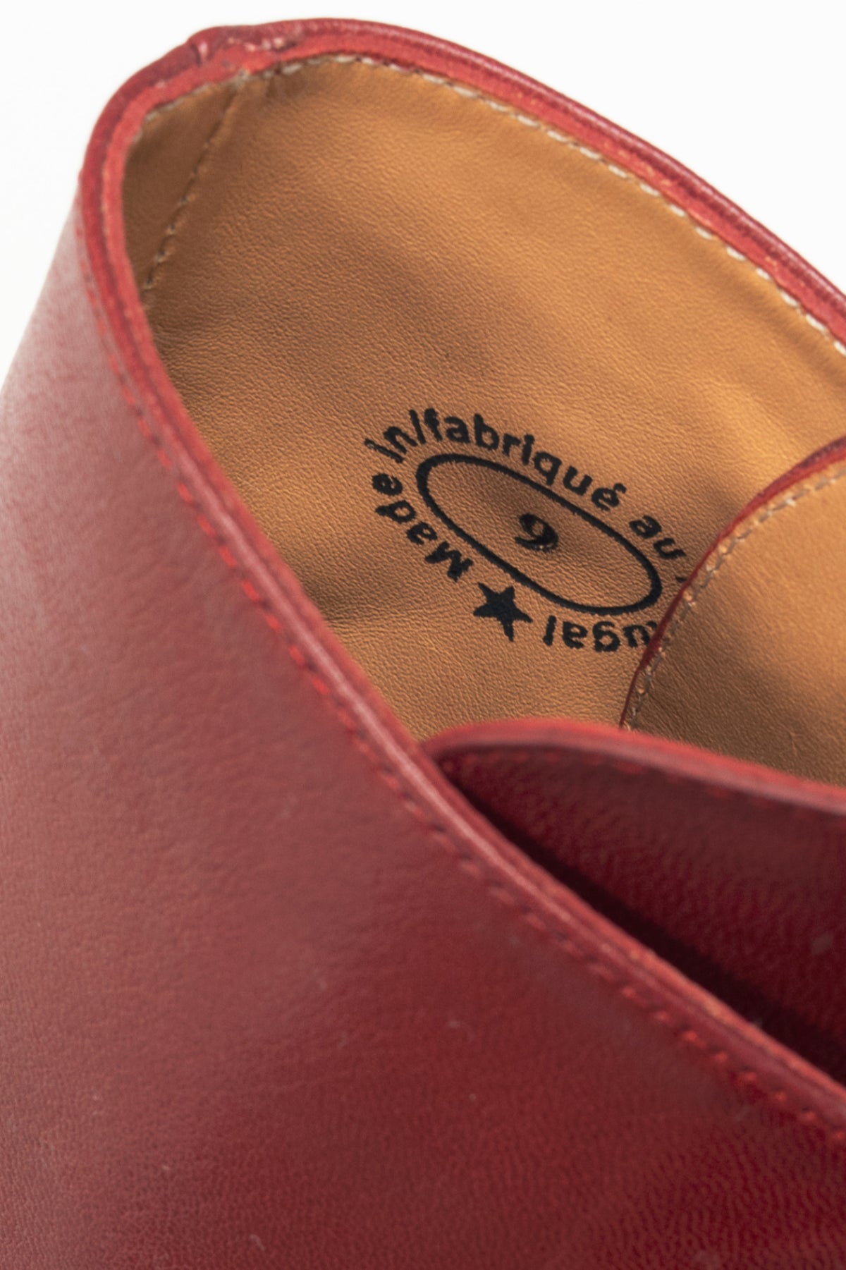 John Fluevog Celestial Communication Seraphina Red Patent-Embossed Lace-Up Boots