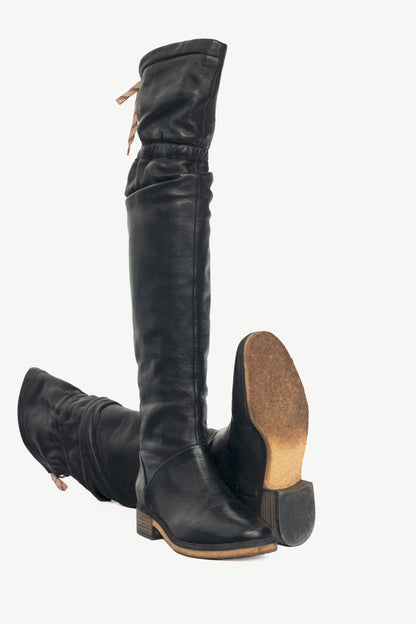 See by Chloe scrunch knee over the knee boots