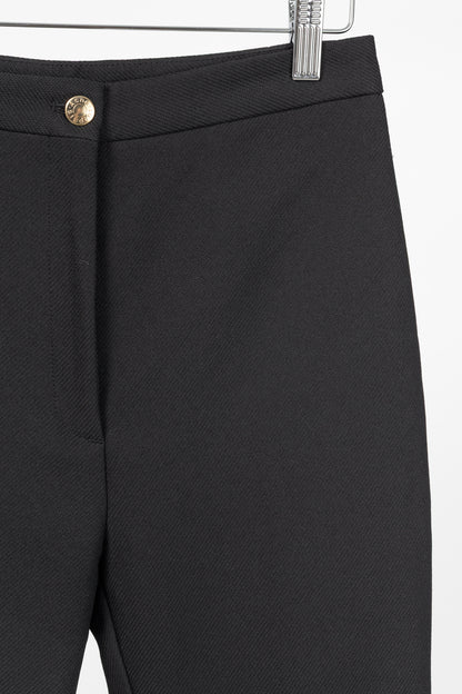 Acne Studios Myla Black Twill Flared Pants