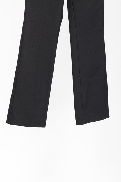 Acne Studios Myla Black Twill Flared Pants