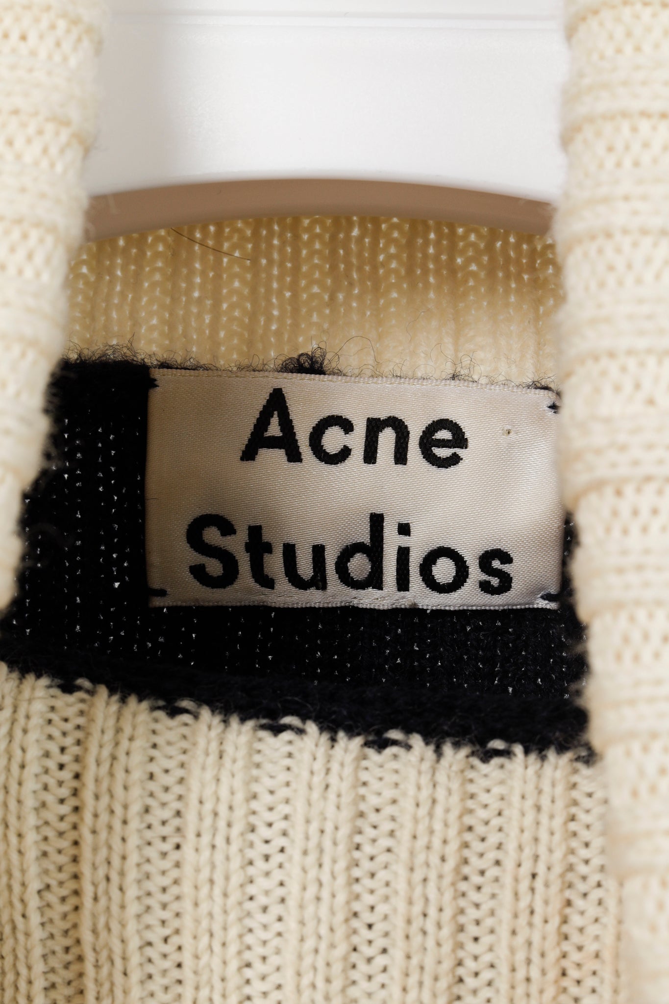 Acne Studios 2015 Bryn Clean Navy Wool Turtleneck Sweater
