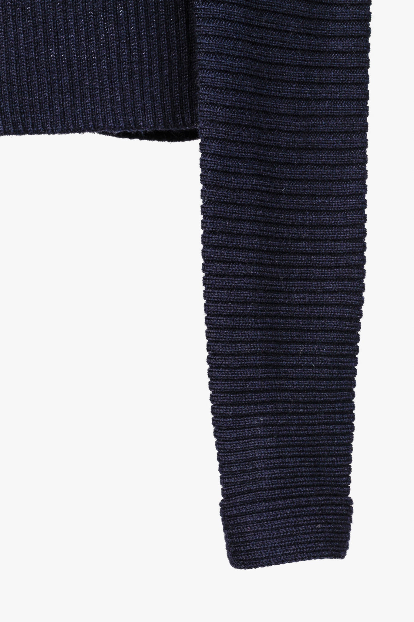 Acne Studios 2015 Bryn Clean Navy Wool Turtleneck Sweater