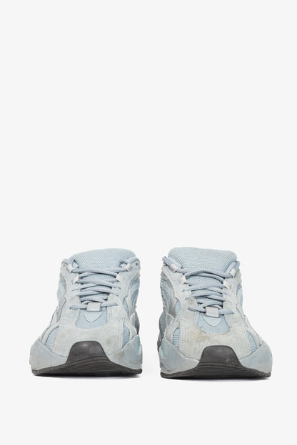 Adidas Yeezy Boost 700 V2 Hospital Blue Suede & Canvas Sneakers