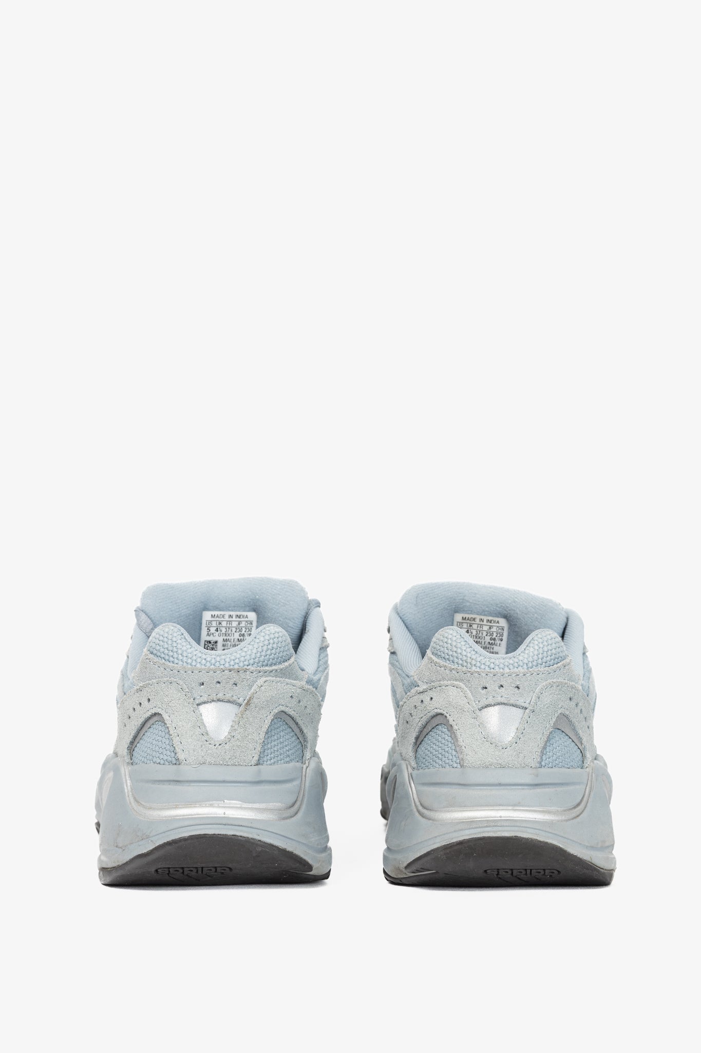 Adidas Yeezy Boost 700 V2 Hospital Blue Suede & Canvas Sneakers
