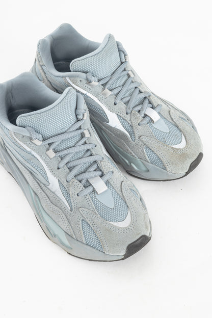 Adidas Yeezy Boost 700 V2 Hospital Blue Suede & Canvas Sneakers