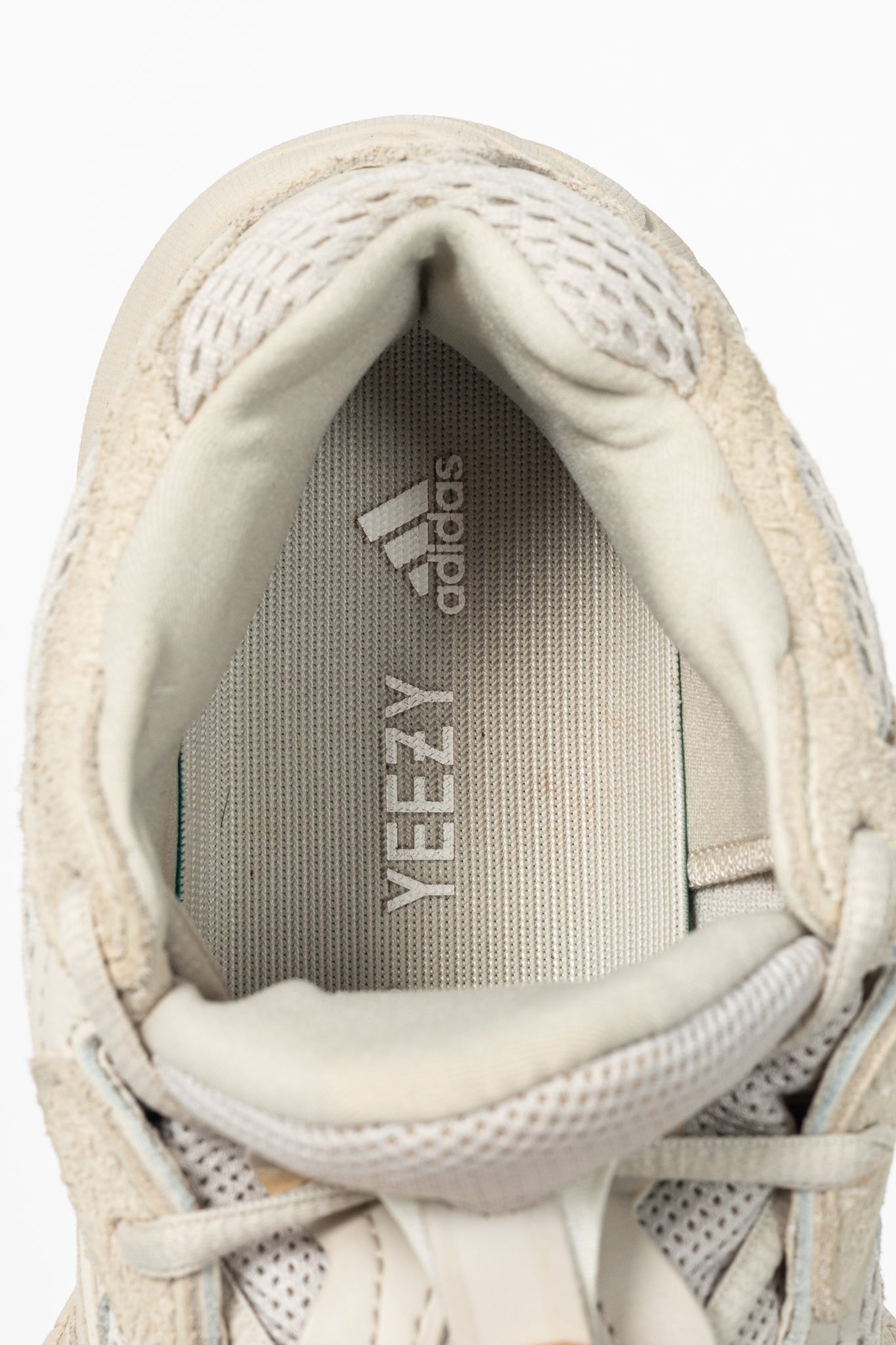 Adidas Yeezy 500 "Blush" Suede & Mesh Sneakers
