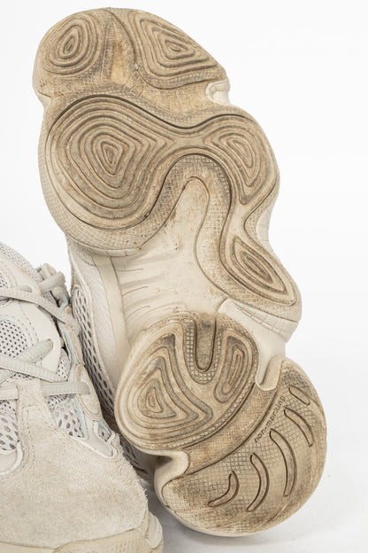 Adidas Yeezy 500 "Blush" Suede & Mesh Sneakers
