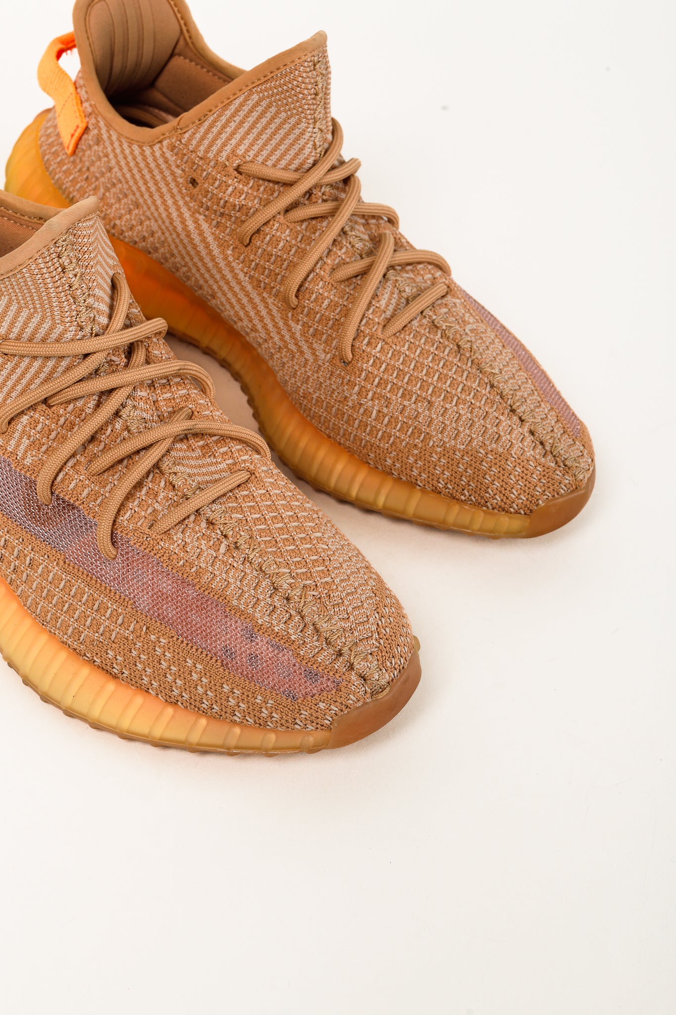 adidas Yeezy Boost 350 v2 Clay Lace-Up Sneakers