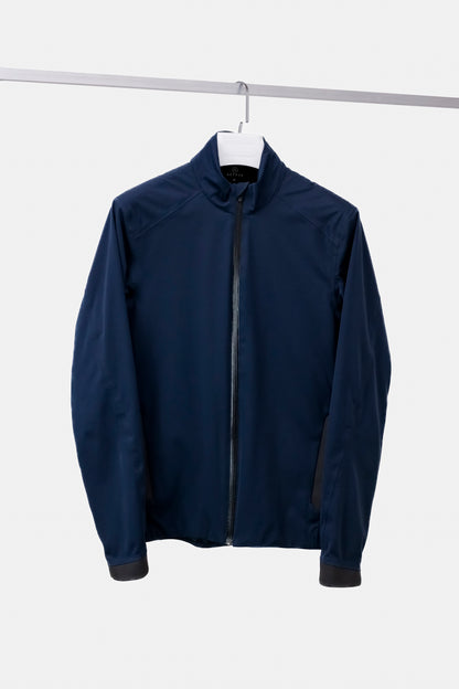 Aether Navy Blue Technical Jacket