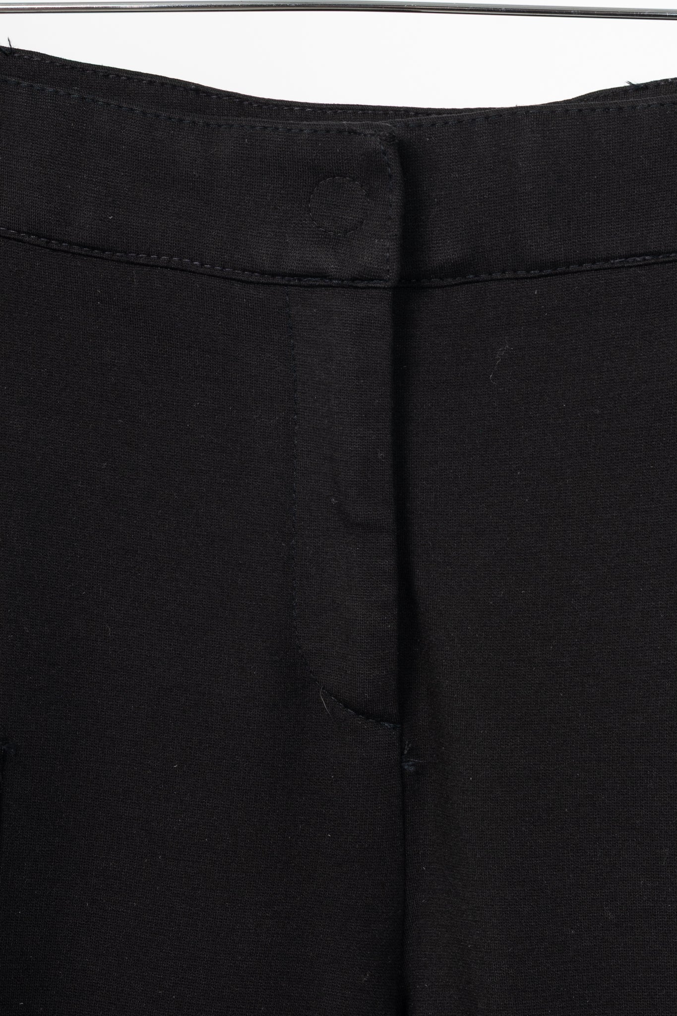 Akris Punto Black Ponte Pintuck-Seam Slim Pants