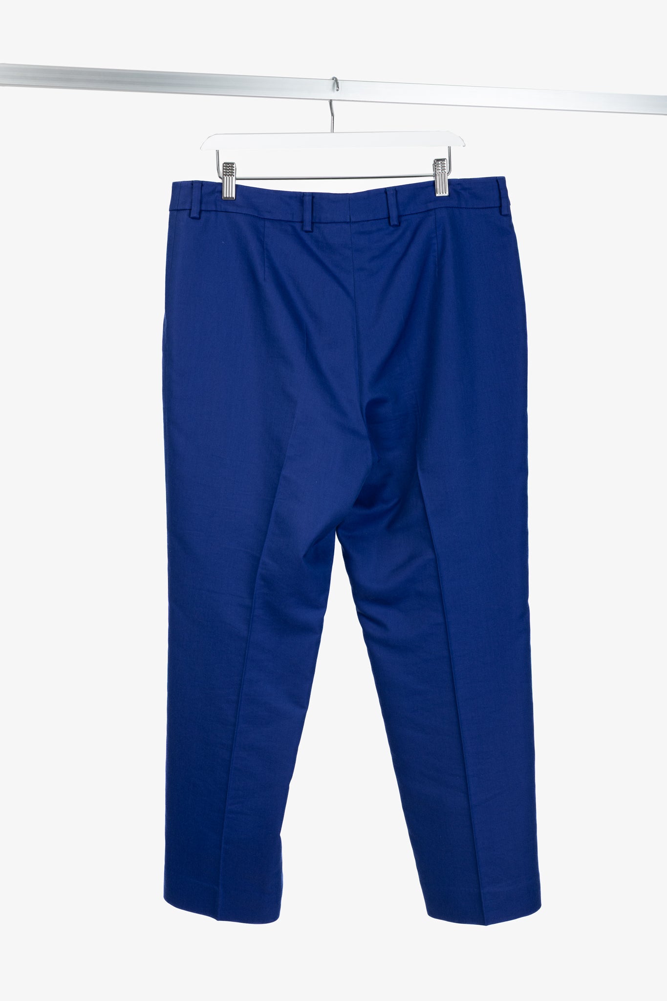 Akris 100 Years Ink Cotton & Silk Double Face Trousers