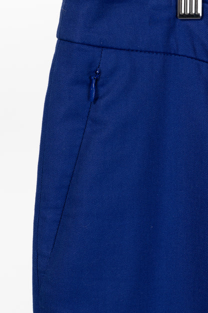Akris 100 Years Ink Cotton & Silk Double Face Trousers