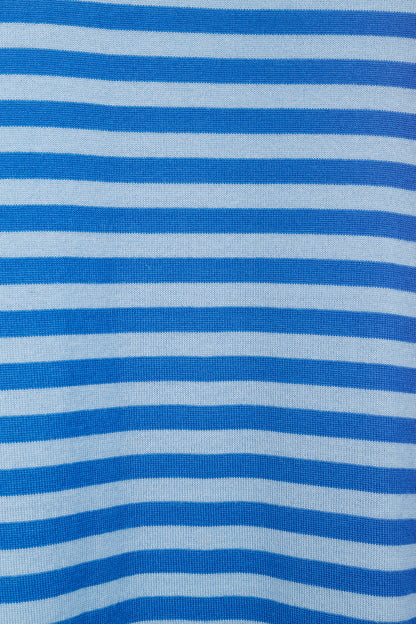 Akris Punto Blue Striped Wool Sweater
