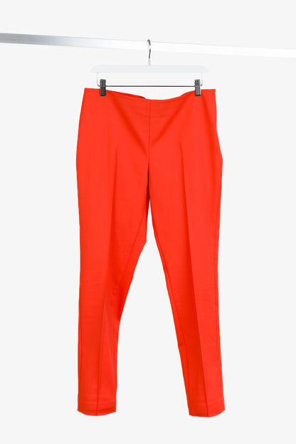 Akris Melissa Hibiscus Cigarette Pants