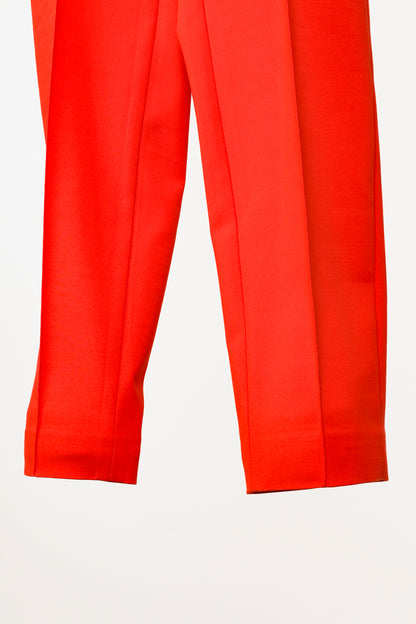 Akris Melissa Hibiscus Cigarette Pants