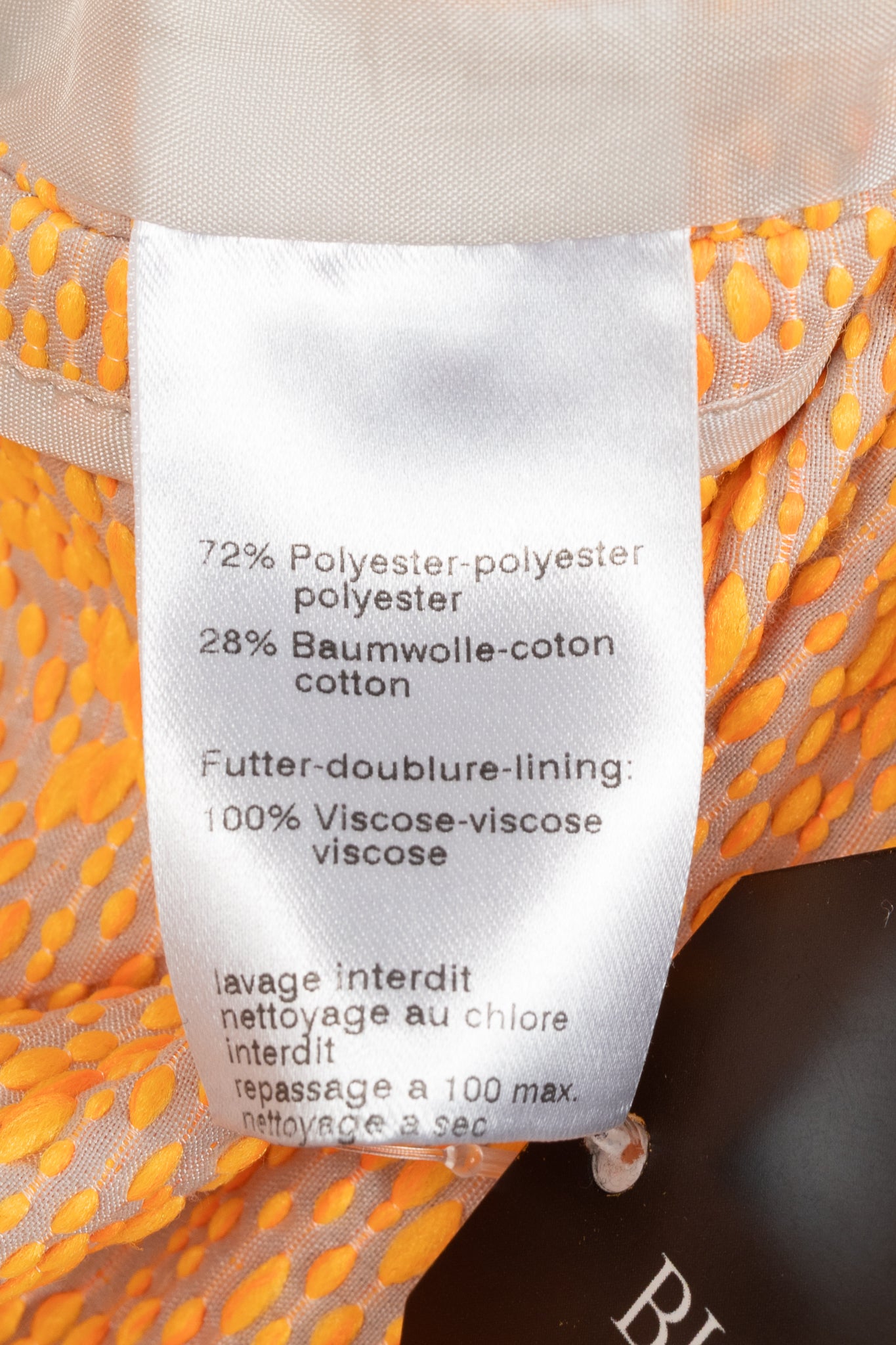 Akris Punto Electric Orange Pebble Cotton Taffeta Moto Jacket